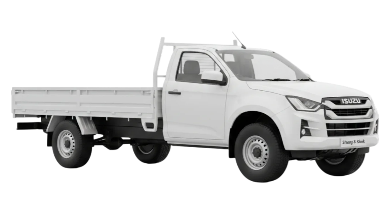 9 ft pickup flatbed LCV truck for goods transport